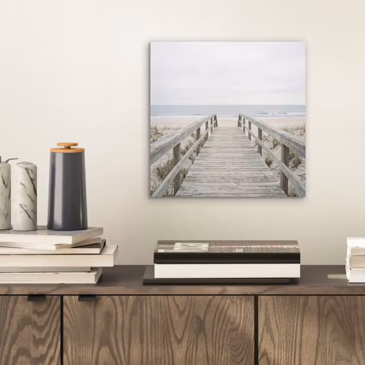 Duinen - Vlonder - Oceaan aluminium wit klein -sfeer1