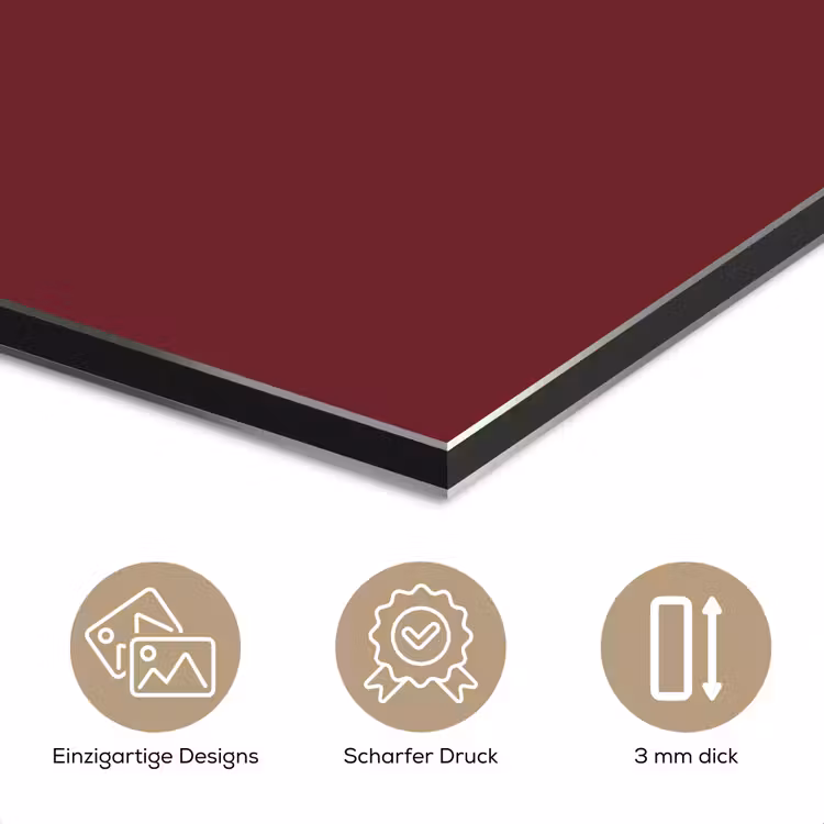 Dark - Garnet - Rood aluminium wit klein 46 -closeup_DE