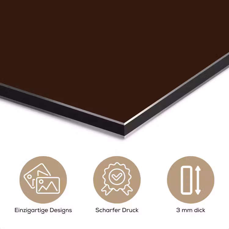 Dark - Chocolate - Bruin aluminium wit klein 46 -closeup_DE
