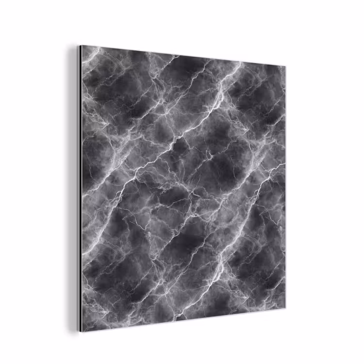 Donkergrijs - Bliksem - Marmer aluminium wit klein 46 -3d