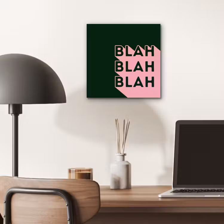 Donkergroen - Tekst - Schaduw - Grafisch aluminium wit klein -sfeer5