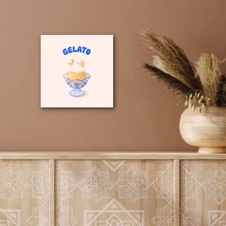 IJs - Citroen - Illustratie - Geel - Dessert aluminium wit klein -sfeer4