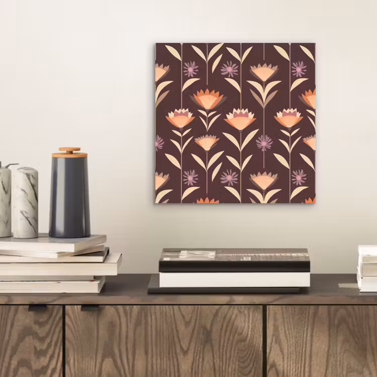 Elegant - Retro - Bruin aluminium wit klein 46 -sfeer1