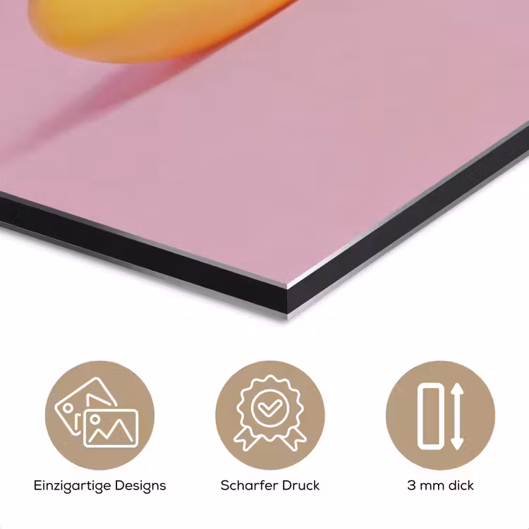Eendjes - Vrolijk - Roze aluminium wit klein -closeup_DE