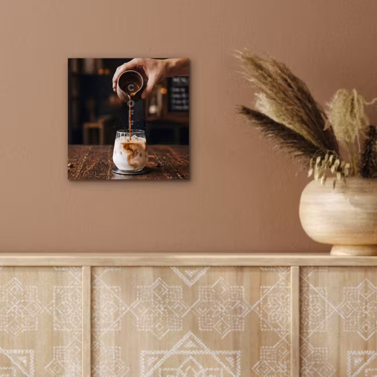 Espresso - Melk - Café aluminium wit klein -sfeer4