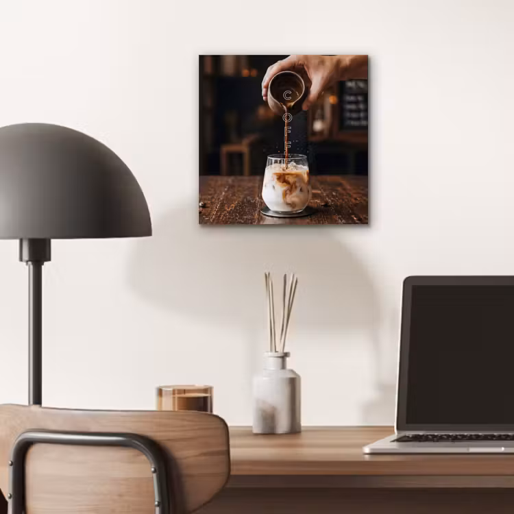 Espresso - Melk - Café aluminium wit klein -sfeer5