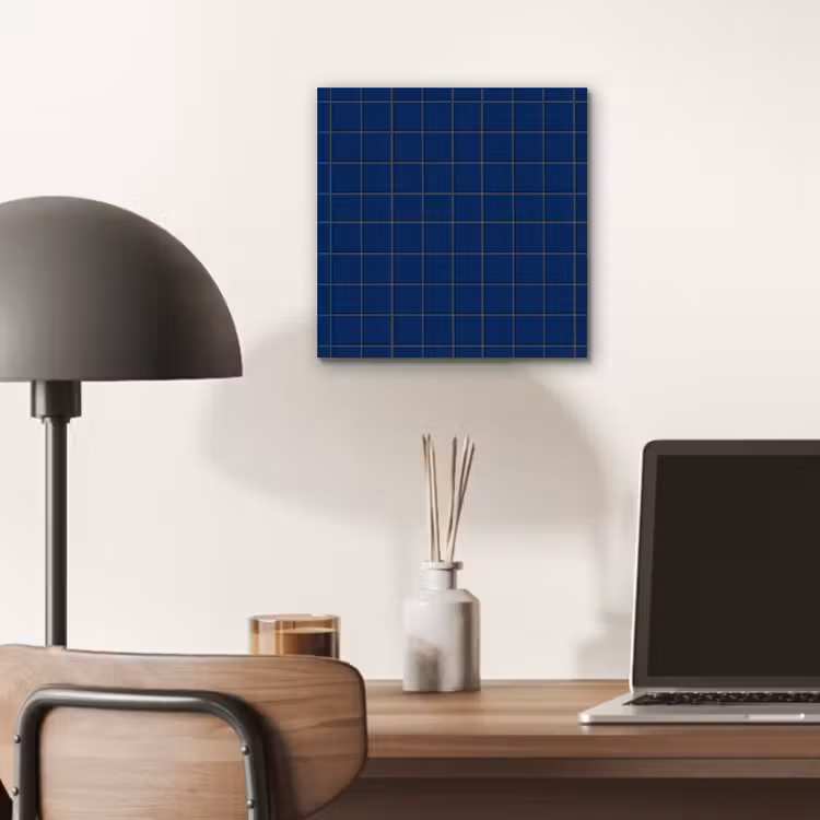 Tegel - Patroon - Blauw aluminium wit klein 46 -sfeer5