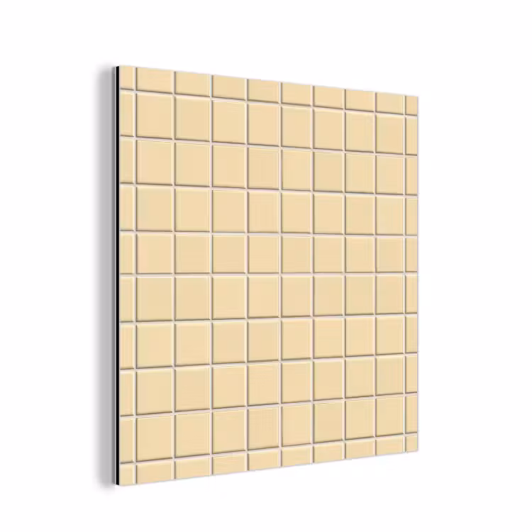 Tegels - Patroon - Crème aluminium wit klein 46 -3d