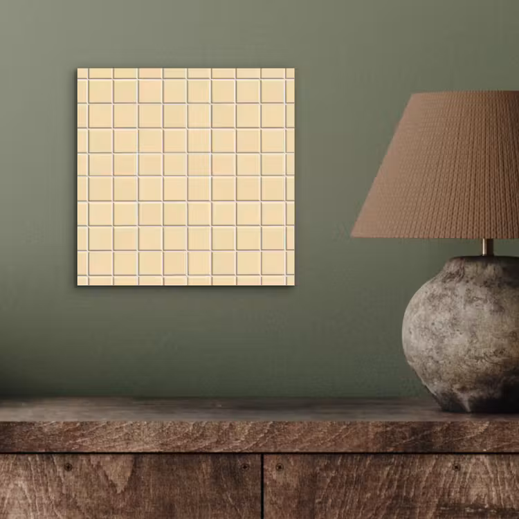 Tegels - Patroon - Crème aluminium wit klein 46 -sfeer2
