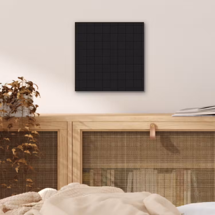 Tegels - Patroon - Mat - Zwart aluminium wit klein 46 -sfeer3