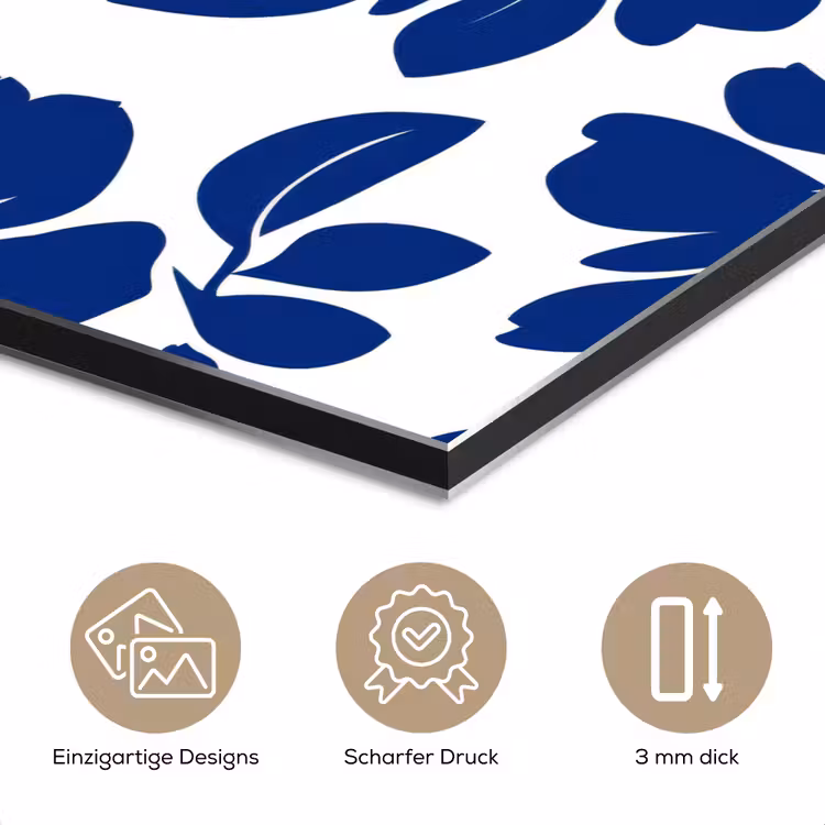 Floraal - Modern - Blauw aluminium wit klein 46 -closeup_DE