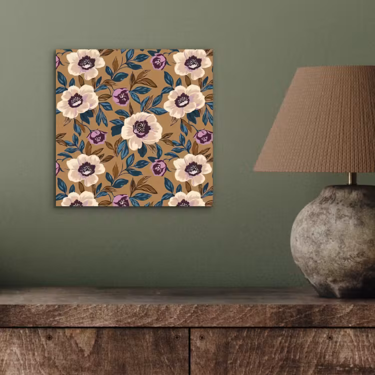 Floraal - Stilleven - Kleurrijk aluminium wit klein 46 -sfeer2