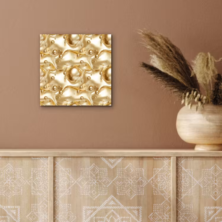 Vloeibaar - Druppels - Goud aluminium wit klein 46 -sfeer4