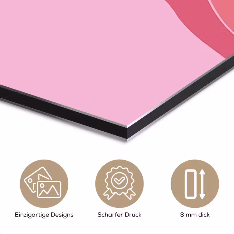 Vrouw - Lichaam - Abstract - Roze aluminium wit klein -closeup_DE