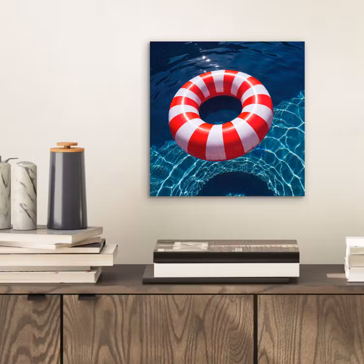 Recreatie - Water - Zomer - Rood - Wit aluminium wit klein -sfeer1