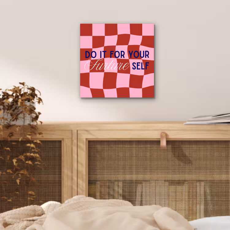 Furture - Geblokt - Rood aluminium wit klein -sfeer3