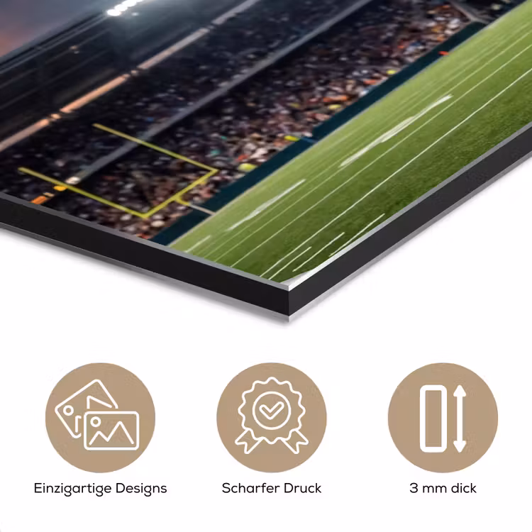 Football - Bal - Stadion - Sport aluminium wit klein -closeup_DE