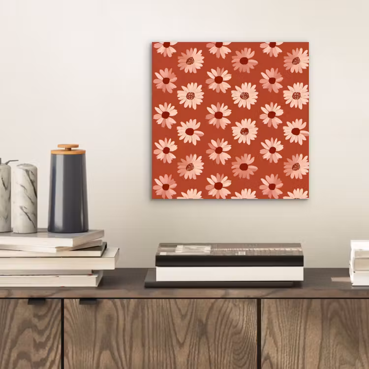 Madelief - Retro - Terracotta aluminium wit klein 46 -sfeer1
