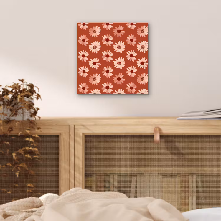 Madelief - Retro - Terracotta aluminium wit klein 46 -sfeer3