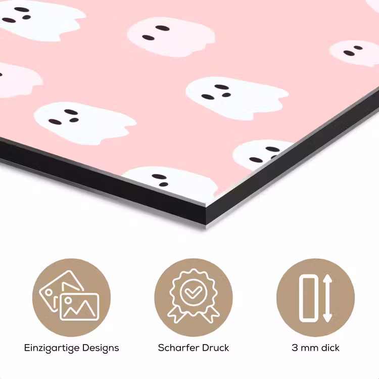 Spookjes - Patroon - Roze aluminium wit klein 46 -closeup_DE