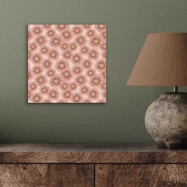 Gerbera - Bloemen - Roze aluminium wit klein 46 -sfeer2