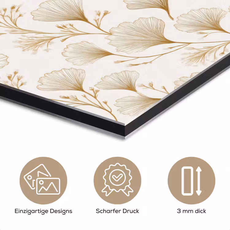 Ginkgo - Takken - Goud aluminium wit klein 46 -closeup_DE