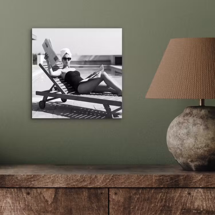Glamour - Modern - Zwart - Wit aluminium wit klein -sfeer2