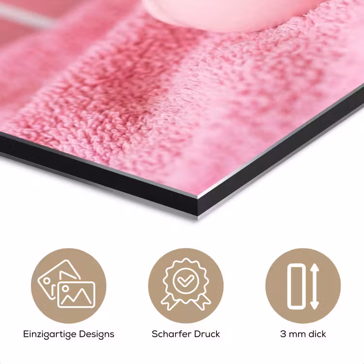 Badeend -Strik - Roze aluminium wit klein -closeup_DE