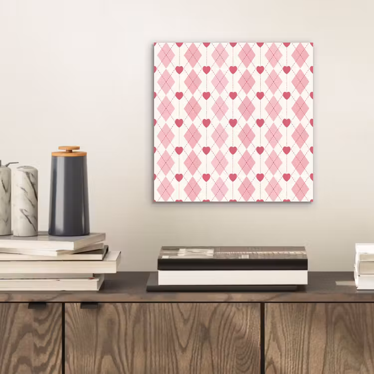Ruiten - Klassiek - Roze - Wit aluminium wit klein 46 -sfeer1