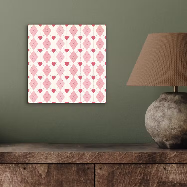 Ruiten - Klassiek - Roze - Wit aluminium wit klein 46 -sfeer2