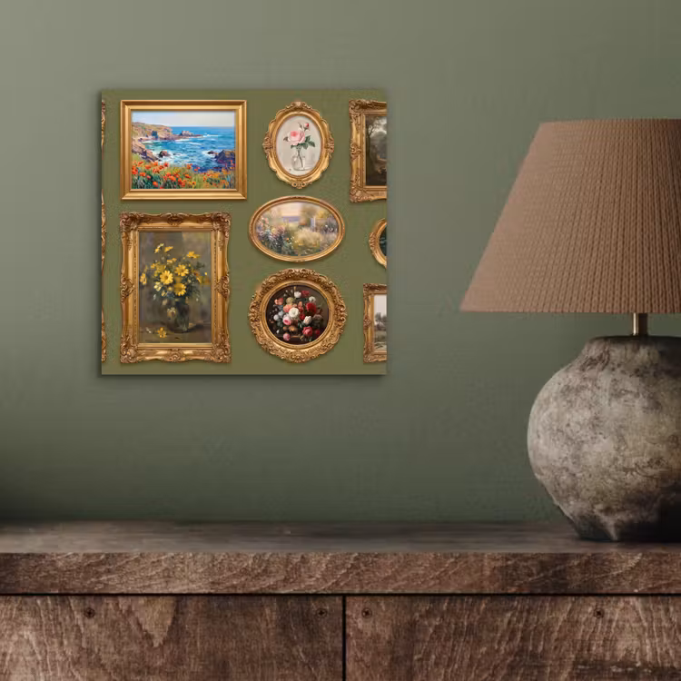 Hert - Bos - Natuur - Klassiek - Dieren aluminium wit klein -sfeer2