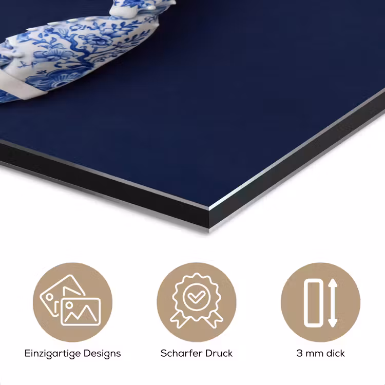 Kreeft - Porselein - Delfts - Blauw aluminium wit klein -closeup_DE