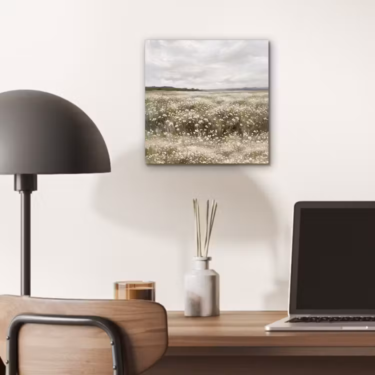 Illustratie - Landschap - Wit aluminium wit klein -sfeer5