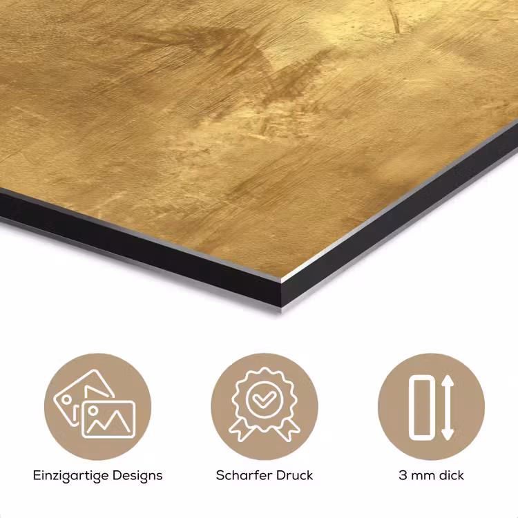 Industrieel - Textuur - Goud aluminium wit klein 46 -closeup_DE
