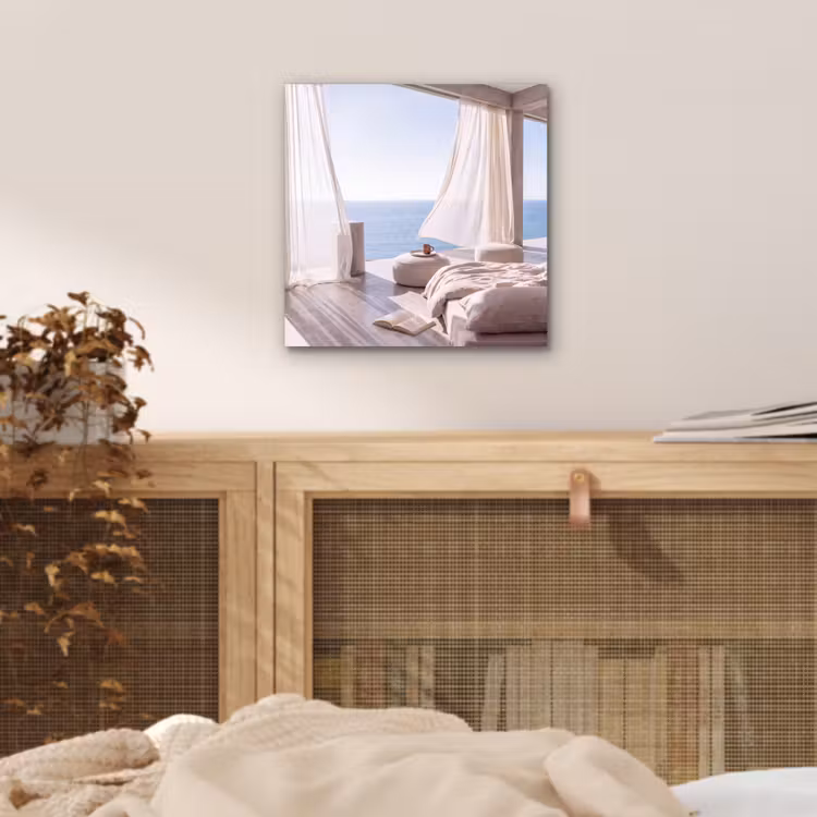 Interieur - Zeezicht - Modern - Rust - Beige aluminium wit klein -sfeer3