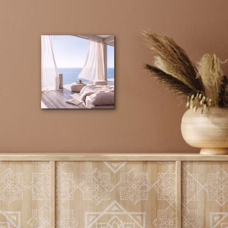 Interieur - Zeezicht - Modern - Rust - Beige aluminium wit klein -sfeer4