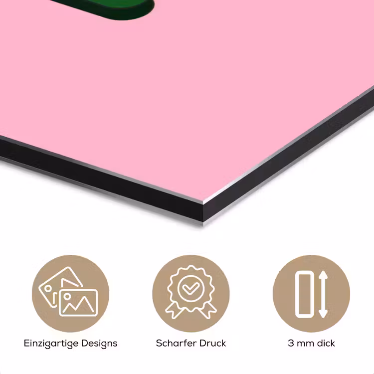 Yes fun - Groen - Roze aluminium wit klein -closeup_DE