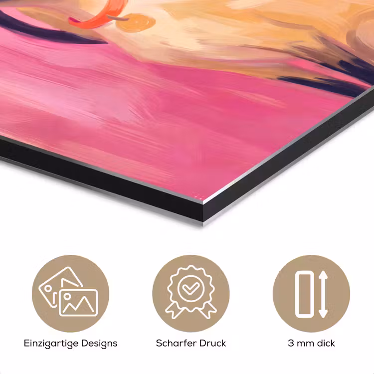 Kat - Groep - Dieren - Modern - Roze aluminium wit klein -closeup_DE