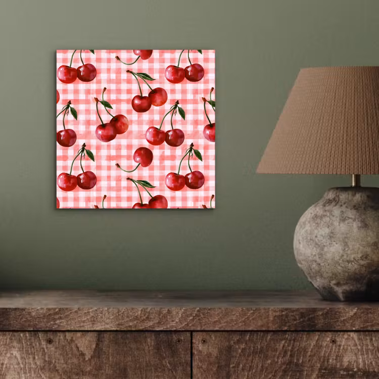 Kersen - Blokken - Rood aluminium wit klein 46 -sfeer2