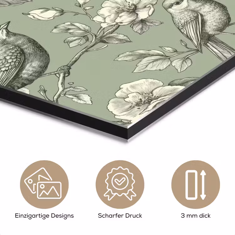 Klassiek - Botanisch - Groen aluminium wit klein 46 -closeup_DE