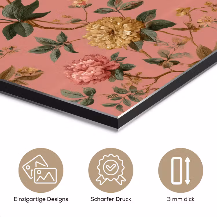 Klassiek - Botanisch - Roze aluminium wit klein 46 -closeup_DE