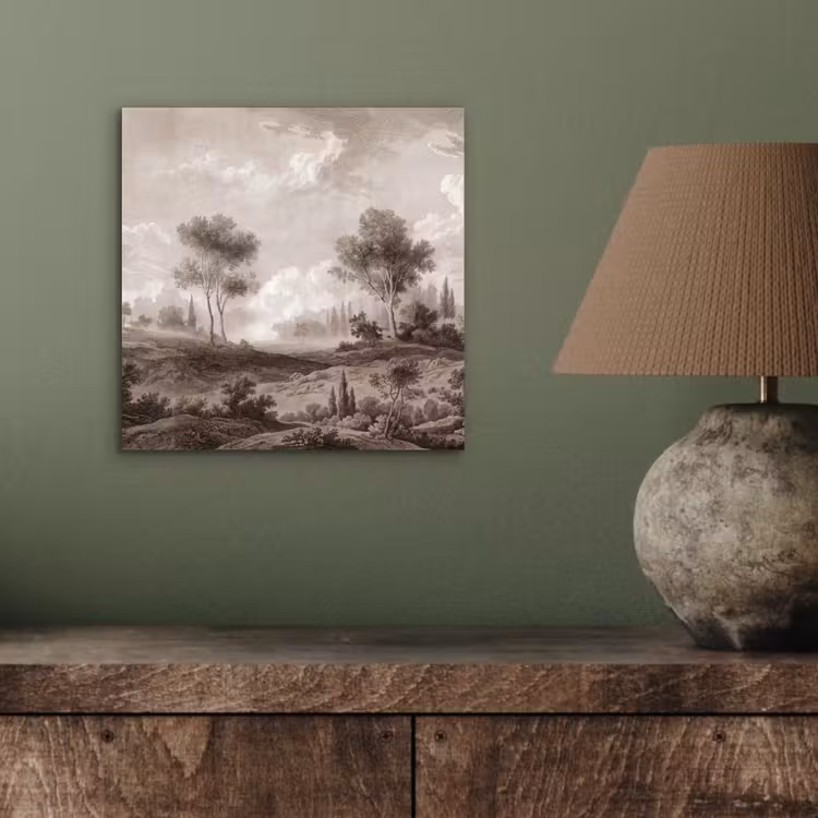 Klassiek - Landschap - Neutraal aluminium wit klein -sfeer2