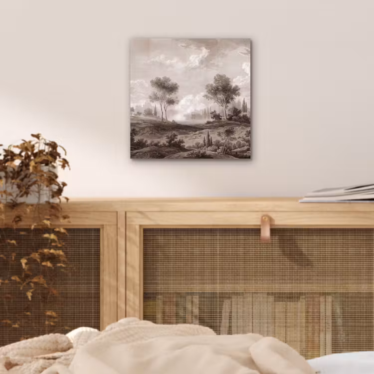 Klassiek - Landschap - Neutraal aluminium wit klein -sfeer3