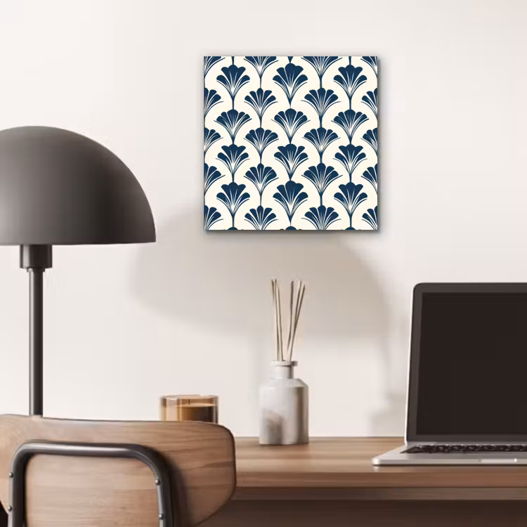 Klassiek - Motief - Blauw aluminium wit klein 46 -sfeer5