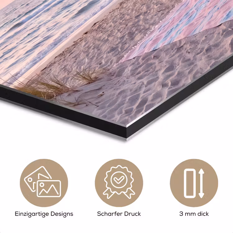 Busje - Strand - Surfplank - Zomer - Roze aluminium wit klein -closeup_DE