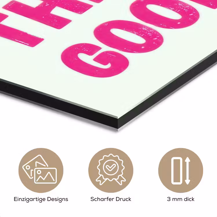 Focus on the good - Beige - Roze aluminium wit klein -closeup_DE