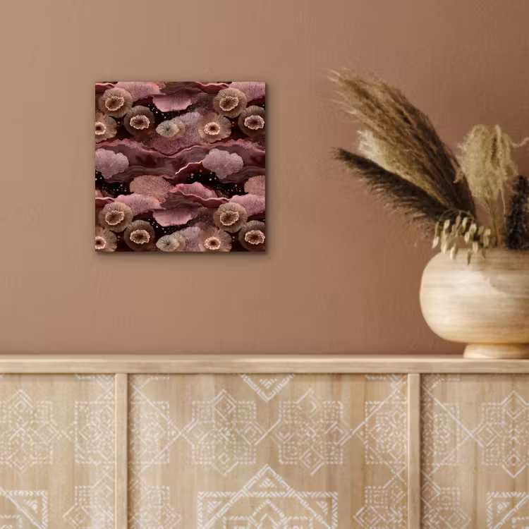 Koraal - Organisch - Roze aluminium wit klein 46 -sfeer4