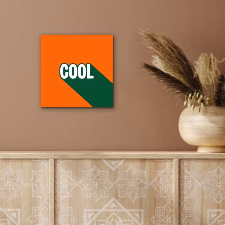 Cool - Oranje - Groen aluminium wit klein -sfeer4