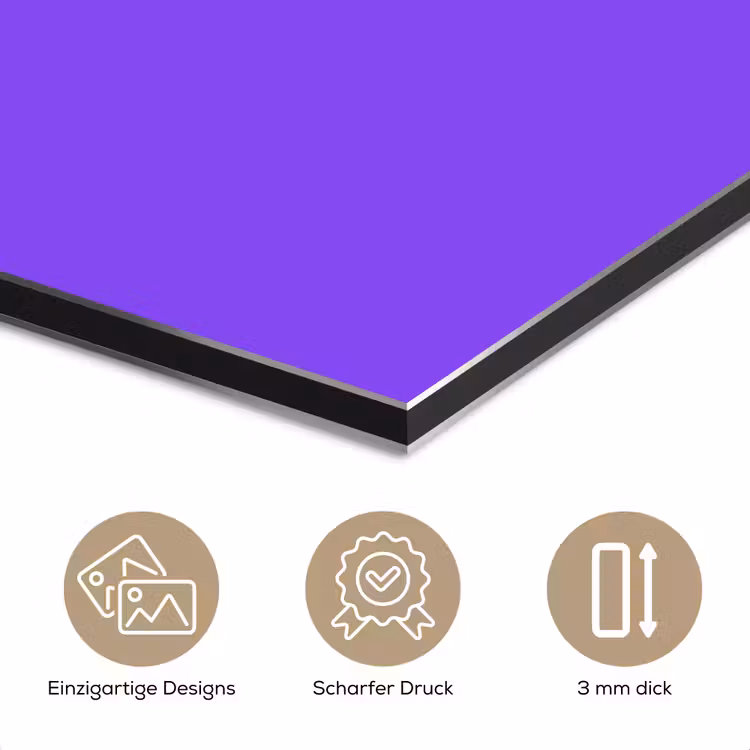 Vivid - Violet - Paars aluminium wit klein 46 -closeup_DE