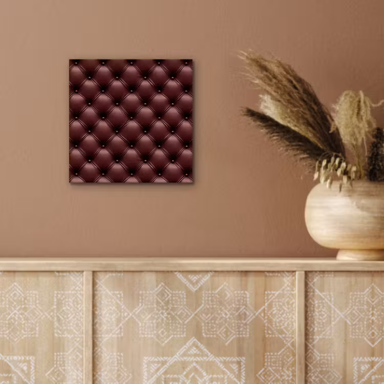 Leer - Patroon - Bordeaux aluminium wit klein 46 -sfeer4